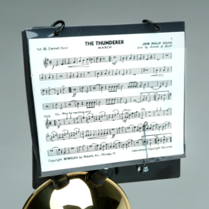 Trumpet Marching Kit: DEG HC260 Lyre + 5 Window Sleeves