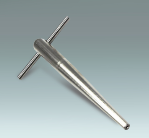 Brass Mouthpiece Care Set: DEG Pouch + Shank Truing Tool
